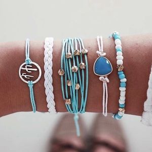 3/$30 Cactus String Bracelet Set 0084